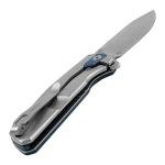 Kershaw Lucid Folding Pocket Knife with Blue Handle