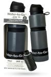 WATER TO GO Water Purifier Filter Bottle (Active 26oz/75cl) - Perfect for Travel Hiking Camping and Survival