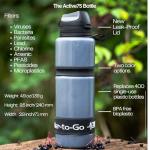 WATER TO GO Water Purifier Filter Bottle (Active 26oz/75cl) - Perfect for Travel Hiking Camping and Survival