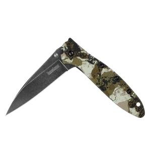 Kershaw Leek Kings Camo Folding Knife, 3 Inch