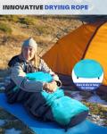 Sportneer Ultralight Mummy Sleeping Bag for Outdoor Camping