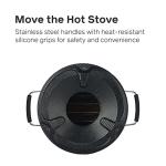 Portable High-Efficiency Wood-Burning Rocket Stove