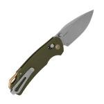 Kershaw Proximal Folding Pocket Knife with Olive Handle