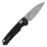 Kershaw Bel Air XL Manual Folding Pocket Knife, 3.4 inch MagnaCut Steel Blade, Black G10 Handle, Pocketclip, Made in the USA