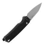 Kershaw Bel Air XL Manual Folding Pocket Knife, 3.4 inch MagnaCut Steel Blade, Black G10 Handle, Pocketclip, Made in the USA