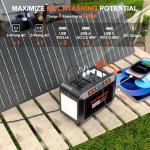 MARBERO 148Wh Portable Solar Generator with Panel