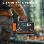 600W Portable Power Station for Camping and Emergency