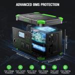 500W Portable Solar Power Station for Emergencies