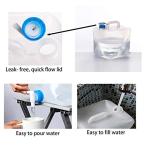 2 Pack Collapsible 20L Water Containers with Spigot