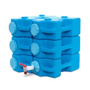 AquaBrick 3 Gallon BPA Free Water Storage Containers