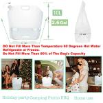 21 Gallon BPA-Free Collapsible Water Storage Jugs