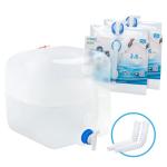 Collapsible BPA-Free Water Container for Camping