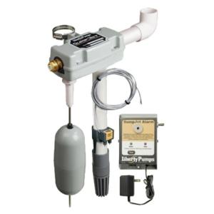 Water-Powered Backup Sump Pump with Wireless Alarm