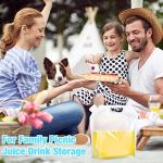 20 Pack 1.3 Gallon Collapsible Water Storage Bags