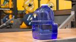 1 Gallon BPA Free Blue Water Bottle with Handle