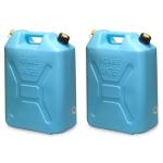 Scepter Set of 2 Portable Plastic Water Jugs