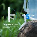 Collapsible BPA-Free Water Containers with Spigot (10-Pack)