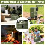 10L Portable Water Carafe with Tap for Camping