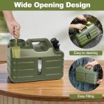 10L Portable Water Carafe with Tap for Camping