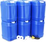 5-Gallon Emergency Water Storage Containers Set