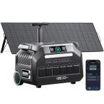 IEE P3200 Power Station and Solar Panel Combo