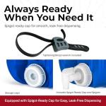 5-Gallon Emergency Water Storage Containers Set