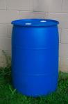 Bushman 55 Gallon Stackable Blue Storage Drum