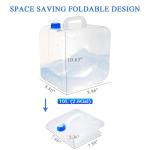 Collapsible BPA-Free Water Container – 2-Pack