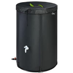 Rihogar 100 Gallon Portable Rain Barrel Tank