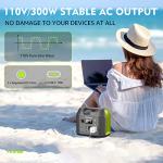 EnginStar 300W Solar Portable Power Station