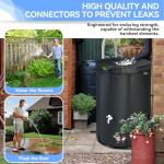 Rihogar 100 Gallon Portable Rain Barrel Tank