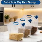 Collapsible 1.5 Gallon Water Container Bags - 6 Pack