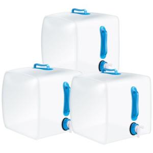 Collapsible Water Container Set for Camping and Emergencies