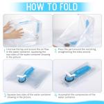 Collapsible Water Container Set for Camping and Emergencies