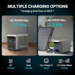 DABBSSON 2000L Portable Solar Generator Power Station