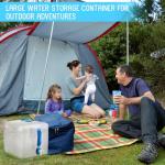 Collapsible Water Container Set for Camping and Emergencies