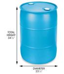 55 Gallon BPA-Free Water Barrel for Drinking