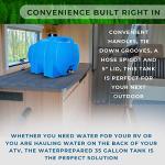 WaterPrepared 35 Gallon Portable Water Tank