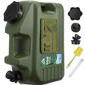 5 Gallon BPA Free Water Jug for Camping
