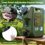 5 Gallon BPA Free Water Jug for Camping