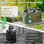 5 Gallon BPA Free Water Jug for Camping