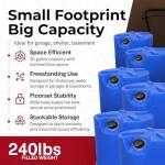 30 Gallon Stackable Water Storage Tank - 2 Tanks & Treatment Kit