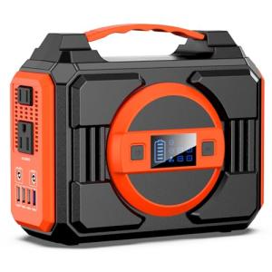 300W Portable Power Station Solar Generator