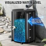 YAFF 53 Gallon Collapsible Rain Barrel System