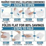 3-Pack Collapsible 5.3 Gallon Water Containers