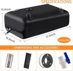 30 Gallon Portable Water Storage Tank with Spigot