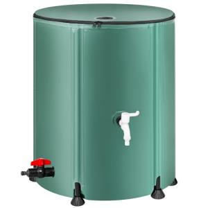 53 Gallon Collapsible Rain Barrel Water Storage