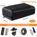 65 Gallon Portable Water Storage Bladder Tank