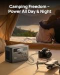 Portable Power Station 350W for Camping and Emergencies