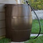 50 Gallon Yimby Flat Back Rain Barrel